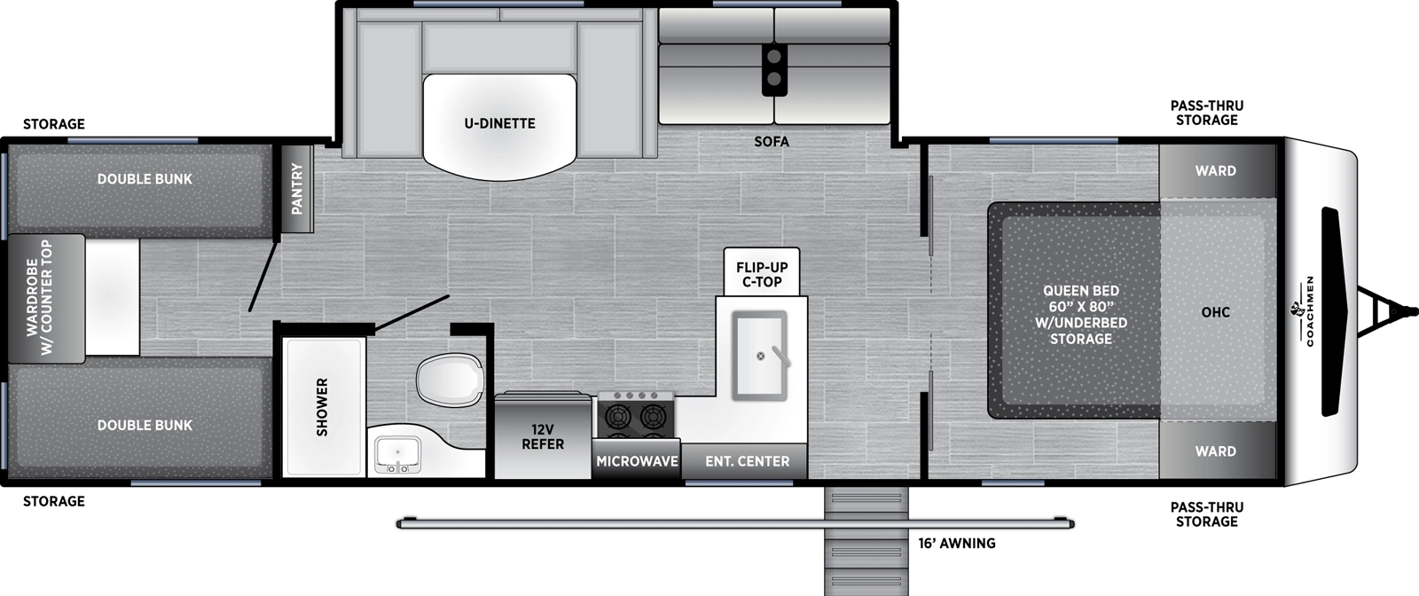 Freedom Express Select 29SE Floorplan